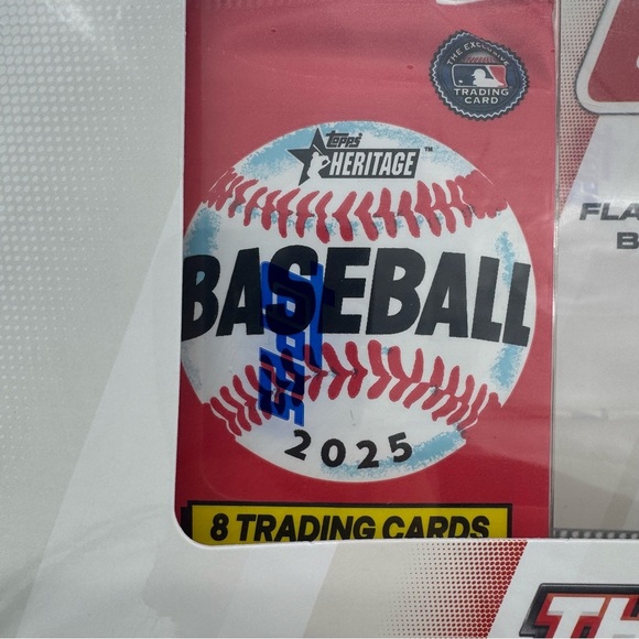 NEW 2025 Topps Baseball The Flagship Collection Series 1 +Heritage 3 Bonus Pack - Picture 6 of 12
